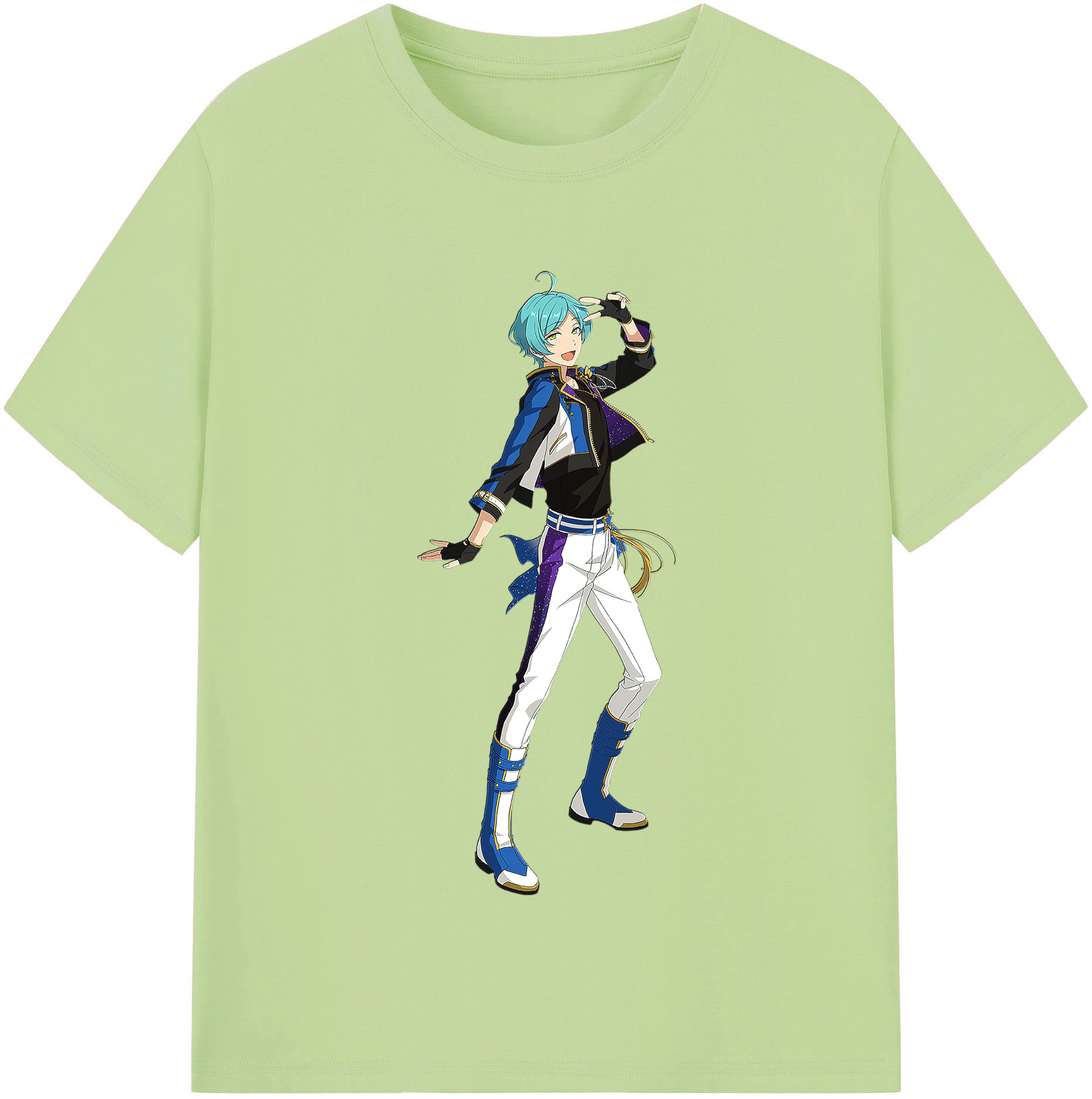 （画像用） あんさんぶるスターズ! Ensemble Stars 綿100％半袖Tシャツ（フロントプリント）